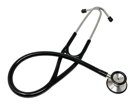 Elite Medical Instruments Cardiology Stethoscope with Stainless Steel Dual Head Chest piece (ESC-222)