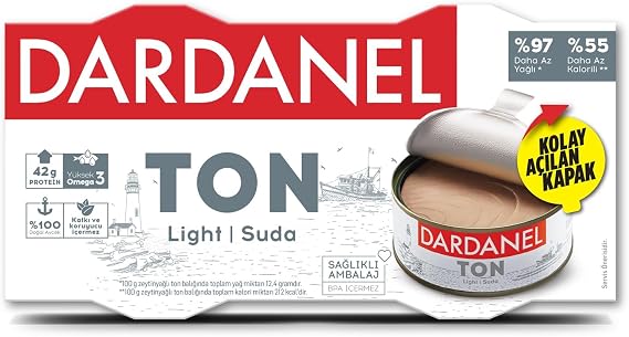 Dardanel Light Ton Balığı 2x140 gr