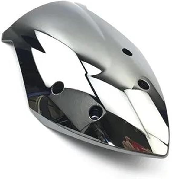 Wind Screen Motorcycle Windshield Deflectors For Suzuki GSXS1000F GSXS1000 2015-2017 Double Bubble Shield Wind Spoiler Extension Fairing windproof Spoiler(Chrome)