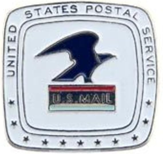 EagleEmblems P05394 P05394 PIN-ORG,US Mail (1'')
