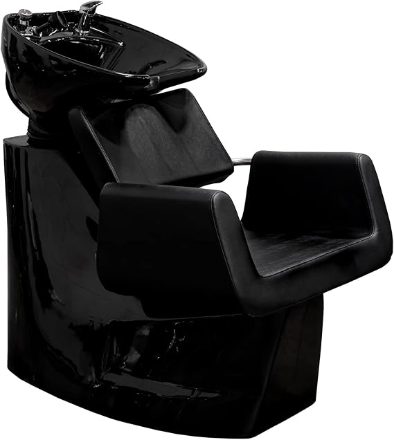 ARON Shampoo Backwash Unit w/Shampoo Bowl, Sink & Faucet for Beauty Salon, Barber Shop, Spa, Rehab