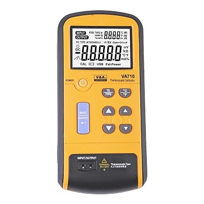 VA710 Thermocouple Calibrator, Thermocouple SimulatorMeter