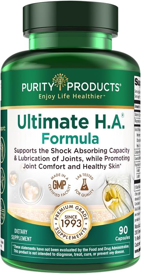 Purity Products Ultimate H.A. Formula - Clinically Studied BioCell Collagen