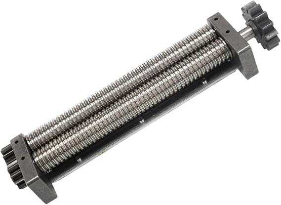 Commercial Dough Roller Machine, Automatic Electric Pasta Maker for Home & Restaurant, 750W 110V Stainless Steel Commercial Electric Noodle Making, Ideal for Restaurants Businesses(2.5mm Round Knife)
