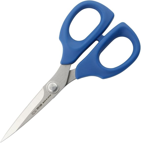 Kai V5000 Edition V5135B Multi-Purpose Scissors with Safety Cap 13.5 cm [Blue] by Kai