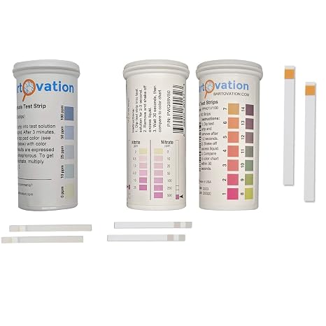 Phosphorous/Phosphate, Nitrite/Nitrate, pH Test Strips