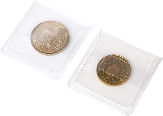 Pardo 75600 – Pack of 100 Individual Bags for Holding Coins