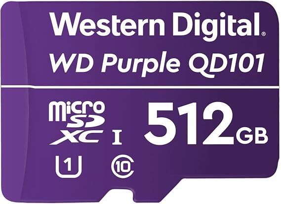 Western Digital Purple 512 GB microSDXC