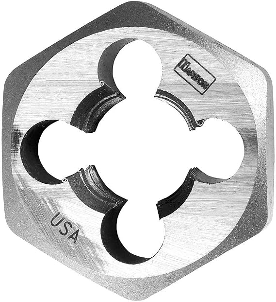 Irwin 12 Mm 1.5 X 1 in. Hex Metric Die (Hcs)