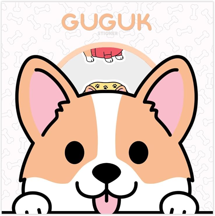 GUGUK Corgi Sticker