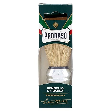 Proraso Professional Shaving Brush - Natural Boar Bristles - Premium Wet Shave Brush