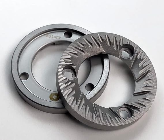 SSP Cast Lab Sweet 64mm Flat Burrs (Silver Knight Coated)