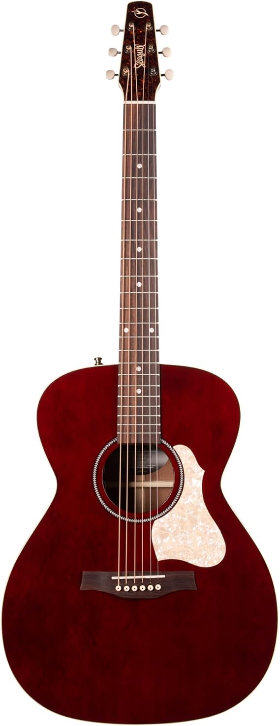 SEAGULL M6 Ltd Ruby Red CH EQ with Bag