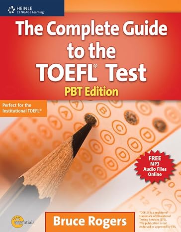The Complete Guide to the TOEFL Test: PBT Edition (Exam Essentials)