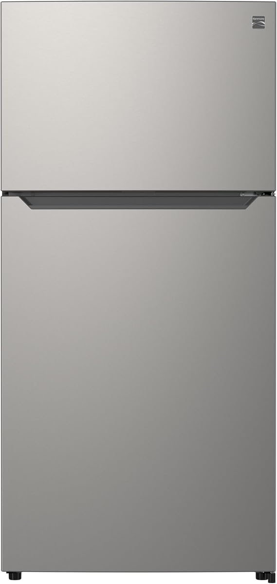 Kenmore 25 cu. ft. 33" Wide Top Mount Refrigerator - FPR Stainless Steel