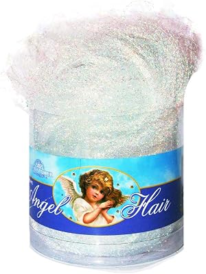 Kurt S. Adler 15-Gram PVC Iridescent Angel Hair Tinsel