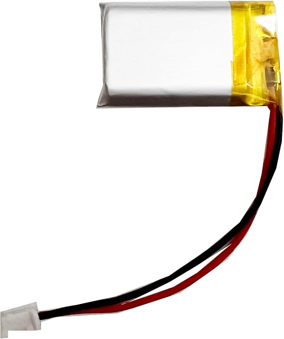 602030 Lithium ion Polymer Rechargeable Battery with 2 Wires JST Connector(300mah/3.7v)
