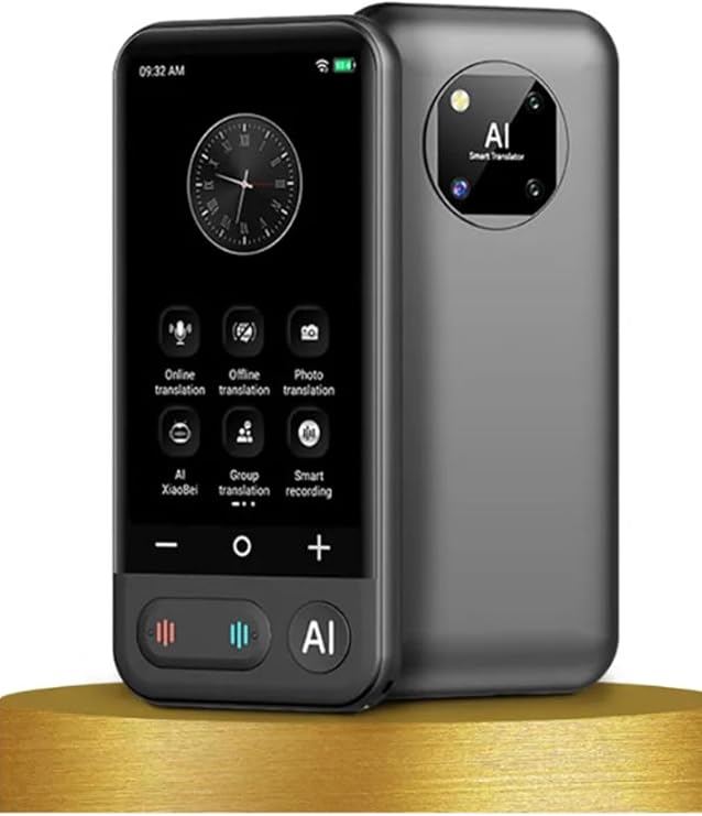 Translator Electronic Translation Device with Wifi Feature in 140 Languages with Camera Turkish Menu