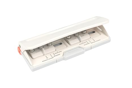 BiraBira 6 Hole Punch, 8 Sheet Capacity for Planners and 6 Ring Binders