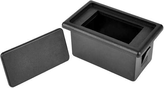Rocker Switch Panel Switch Holder Housing Kit - Black Plastic