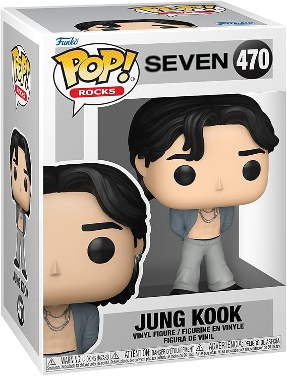 Funko Pop! Rocks: BTS - Jung Kook - (Seven) - Collectable Vinyl Figure - Gift Idea - Official Merchandise - Toys for Kids & Adults - Music Fans - Model Figure for Collectors and Display