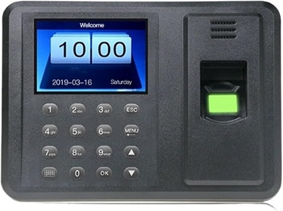 Time Clocks 2.8inch Biometric Attendance System USB Fingerprint Reader Time Clock Employee Control Machine Electronic Device,