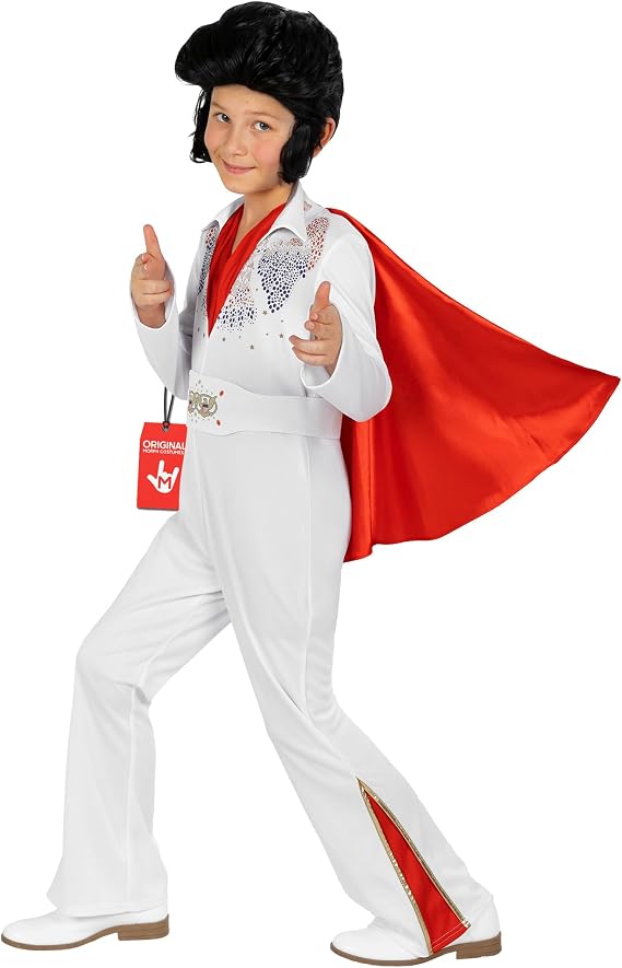 Morph Vegas Rockstar Costume For Boys, The King Halloween Costumes For Boys, Disco Costume For Kids Halloween Costumes