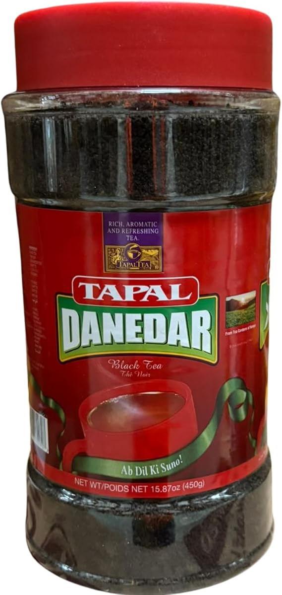 TAPAL TEA - Black Tea Danedar Loose Tea Glass - (1 X 450 G)
