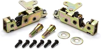 Autoloc AUTBCSM Locking Mini Bear Claw Door Latch Set