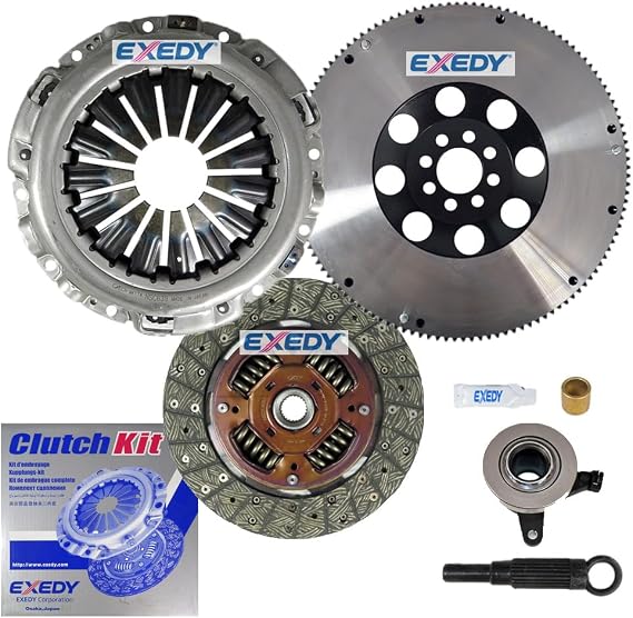 EXEDY OEM Clutch Kit + Flywheel Compatible With 2007-2020 Nissan 350Z 370Z / Infiniti G35 G37 3.5L 3.7L VQ35HR VQ37VHR