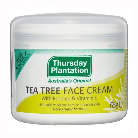 Thursday Plantation Tea Tree Face Cream with Rosehip and Vitamin E - 65 g