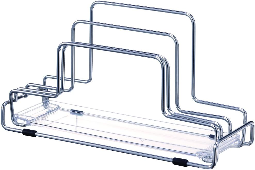 Asvel 2606 N Posay Stainless Steel Cutting Board with Stand Tray