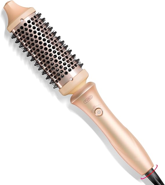 TYMO Thermal Brush Curling Brush, STYLUX 1.7" Heated Round for Blowout Look