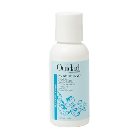 Ouidad Moisture Lock Leave In Conditioner for Curly Hair & Styling Primer