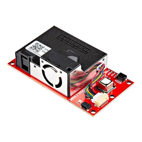 SparkFun Indoor Air Quality Combo Sensors - SCD41, SEN55 (Qwiic) Photoacoustic Measurement System- Narrow-Band IR Light & Microphone Integrated Temperature & Humidity - Voltage Range: 2.4-5.5V