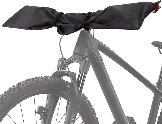 E-bike Handlebar Cover, Heavy Duty Bike Transport Protection Cover, Waterproof Against Moisture Bicycle Protection Case, Universal Installation Dust-proof Bicycle Handlebar Covers (Black)