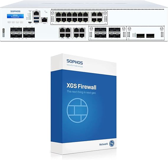 Sophos XGS 5500 Next-Gen Firewall with Standard Protection, 1-Year (US Power Cord) (JG5E1CSUS)
