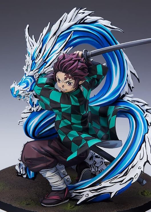 Aniplex-Demon Slayer: Kimetsu no Yaiba Tanjiro Kamado Total Concentration Paint Ver. 1/8 Scale Figure