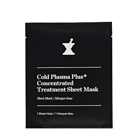 Perricone MD Cold Plasma Plus+ Sheet Mask | Reduces dullness, uneven texture & tone, discoloration & loss of firmness