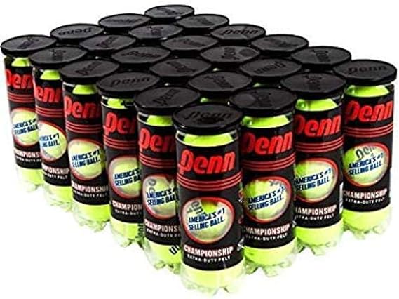 Penn Championship High Altitude Head Tennis Balls 24 Pack 72 Balls Yellow - USTA & ITF Approved - Official Ball of The United States Tennis Association Leagues - Natural Rubber for consistent Play