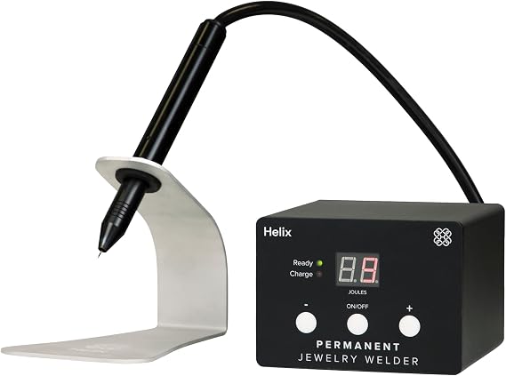 Helix Permanent Jewelry WelderTM - Pulse Arc Micro Welder for Jewelery and Jump Rings, 30 Joules