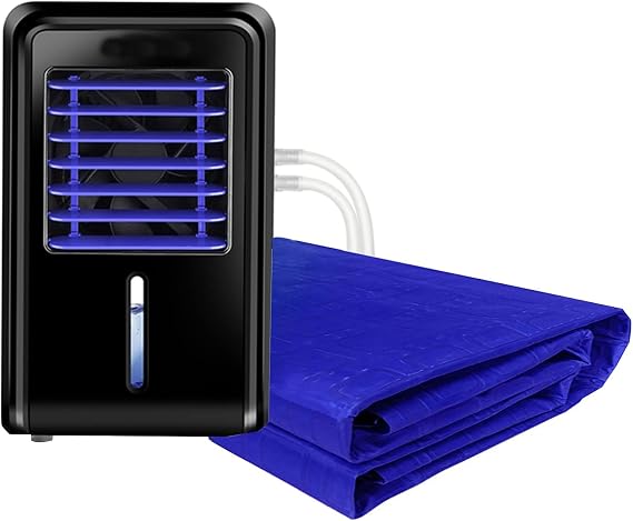 Mattress Cooler Air-conditioning Water-cooled Cooling Mattress, Temperature Adjustable Mattress Fan Cooler, Home Office Dormitory Summer Cool Mattress