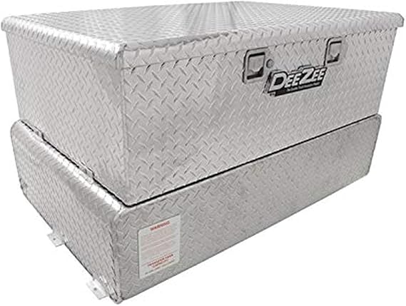 DEE ZEE DZ92847 (62 Gallon) Brite-Tread Diesel Combo Transfer Tank & Tool Box with Pump