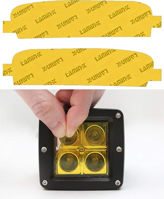Lamin-x Custom Fit Yellow Turn Signal Covers for Jeep Renegade (19-)