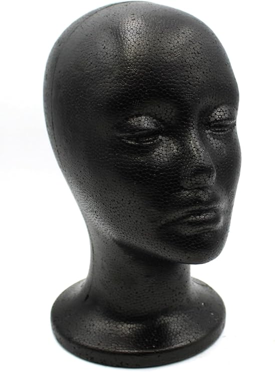 Dream World Styrofoam Head Black 5.33oz