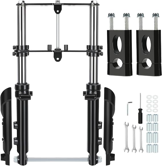 Mini Bike Front Forks Kit Compatible with GMB100 Coleman CT100U DB30