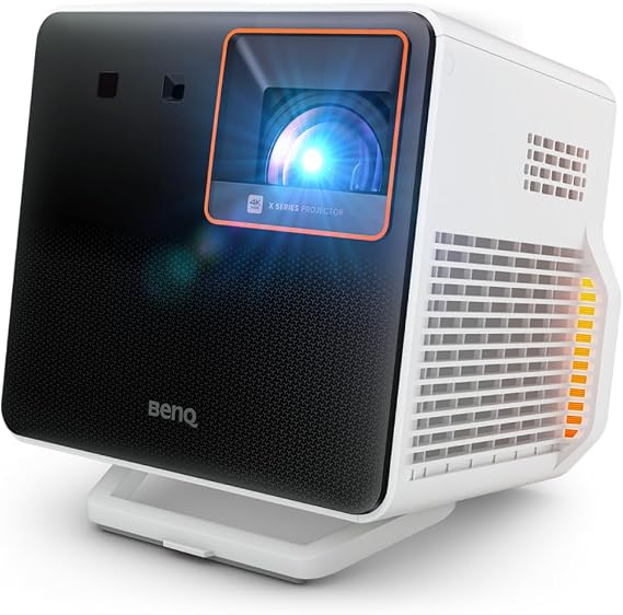 BenQ X300G Gaming Projector 4K HDR, 4ms Low Imput Response, LED 2000 ANSI Lumen, Short Throw, Flexible Installation, Portable, 3D Keystone, Auto Focus, Buit-in Game Modes, Charge & Display USB-C