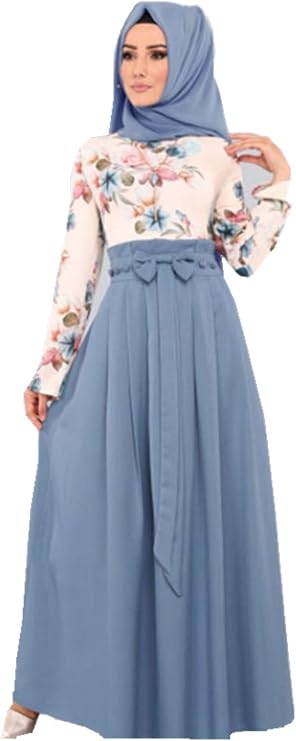 Elegant Muslim Dresses for Women Long Dress Women Abaya Dress Islamic National Robe