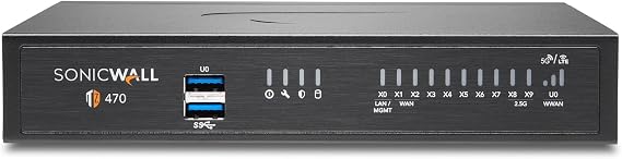 SonicWall TZ470 TradeUp (03-SSC-3012) | 3YR Essential Protection Security Suite and 1 YR Cloud Secure Edge - Secure Internet Access (Basic-10 Users) and Secure Private Access (Advanced-3 Users)