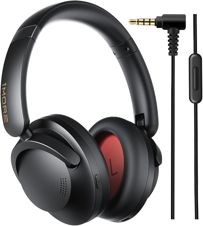 1MORE SonoFlow Pro Over Ear Headphones, 100H ANC Headphones with LDAC